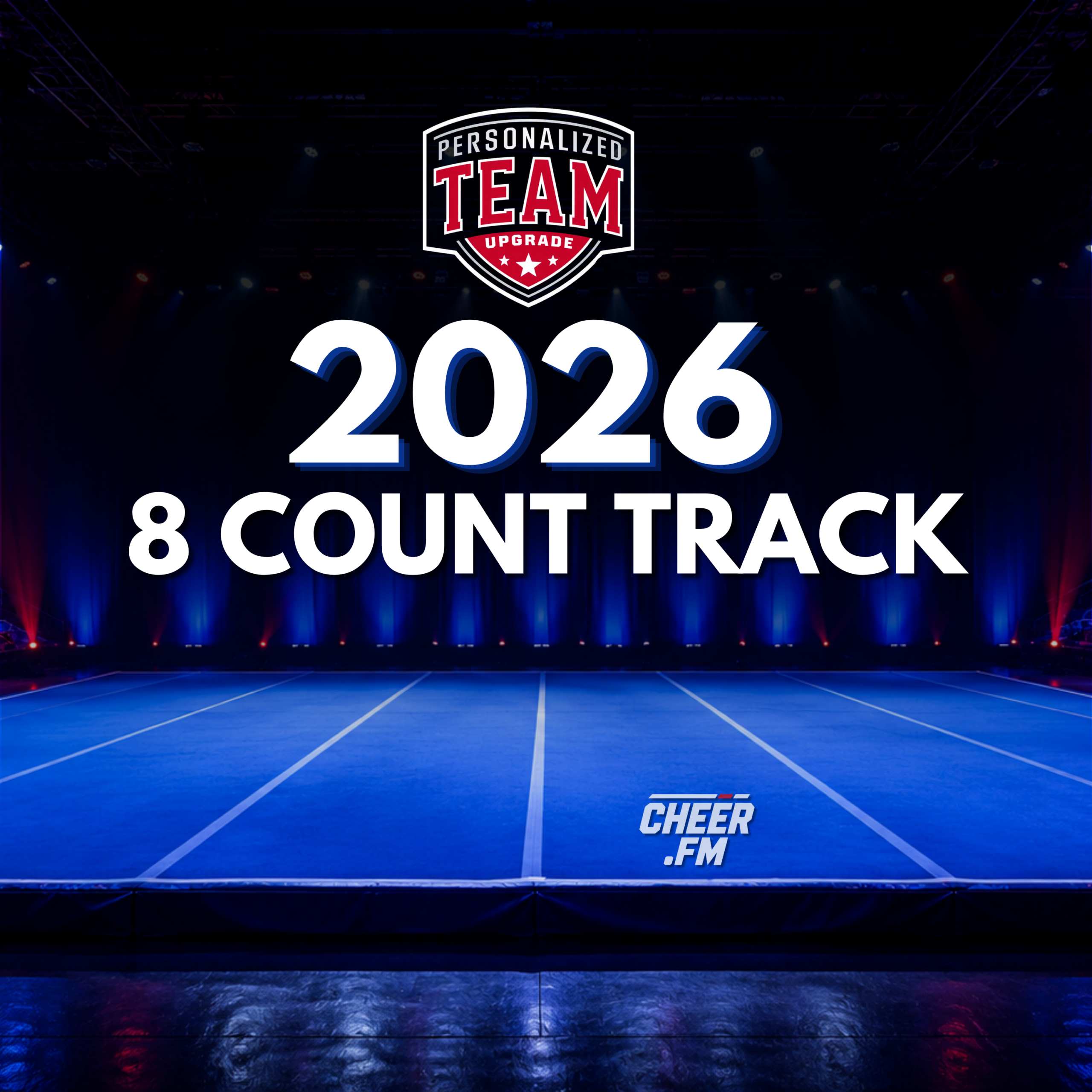 8 count track 2026 personalized team version